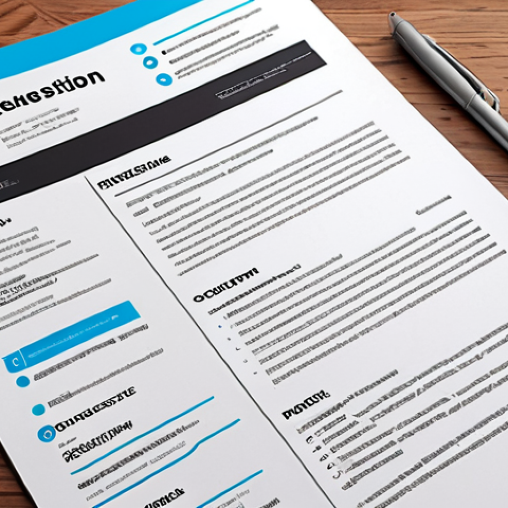 **

Prompt: Professional resume highlighting marketing skills and experience, alongside a compelling cover letter. Focus on a clean, modern design with sections for education, skills, and portfolio projects.

**
